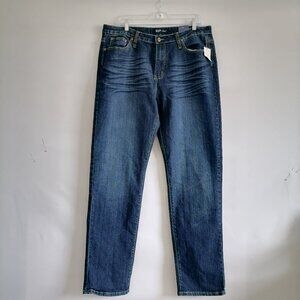 NWT VIP Jeans Womens Denim Blue Studded Detailing Normcore Jeans Size 19/20